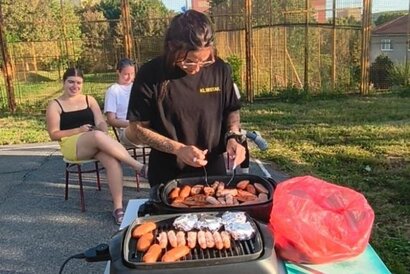Internatisti na turistickonm výlete