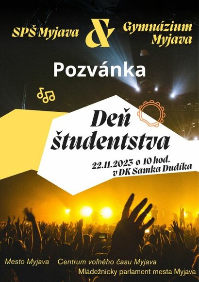 Oslavy Dňa študentstva na TV Myjava