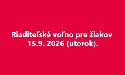 Riaditeľské voľno
